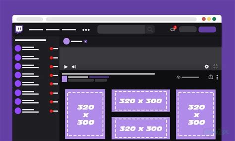 Twitch Panel Size Template