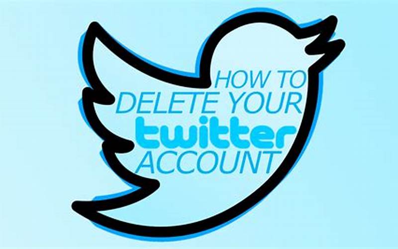 Twitter Deactivate Account
