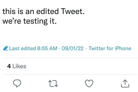 Twitter’s Edit Option Now in Testing!