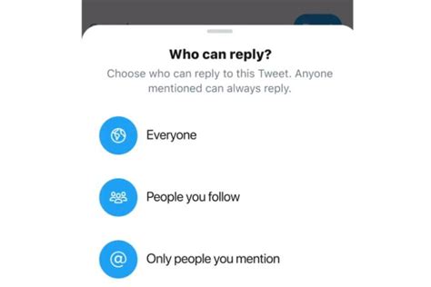 Twitter Reply Controls: How It Works