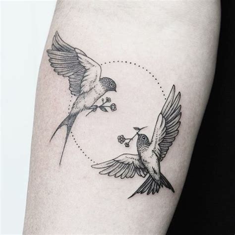 Two birds tattoo designs!