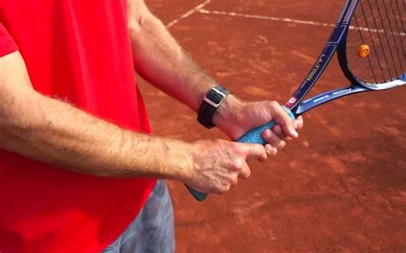 Two Handed Backhand Grip Tennis