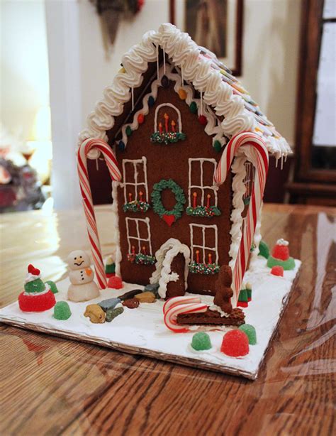 Two Story Gingerbread House Template