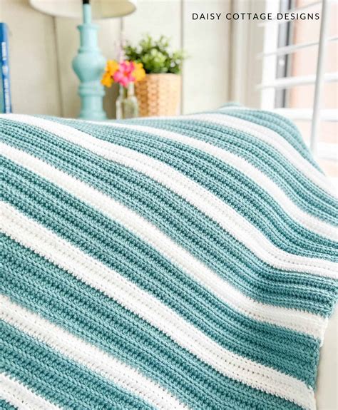 Two Color Crochet Blanket Pattern