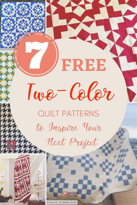Two Color Quilt Patterns