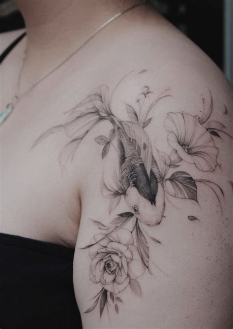Two Cranes Tattoo