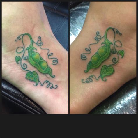 Two Peas In A Pod Tattoo