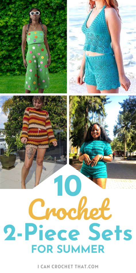 Two Piece Crochet Sets