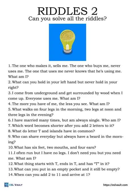 Two Riddles