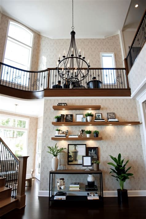 Ascend to Elegance: Elevate Your Entryway with Stunning Two Story Foyer Wall Decorating Ideas