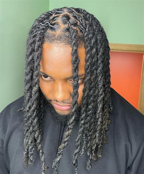 Two Strand Twist Men Dreads