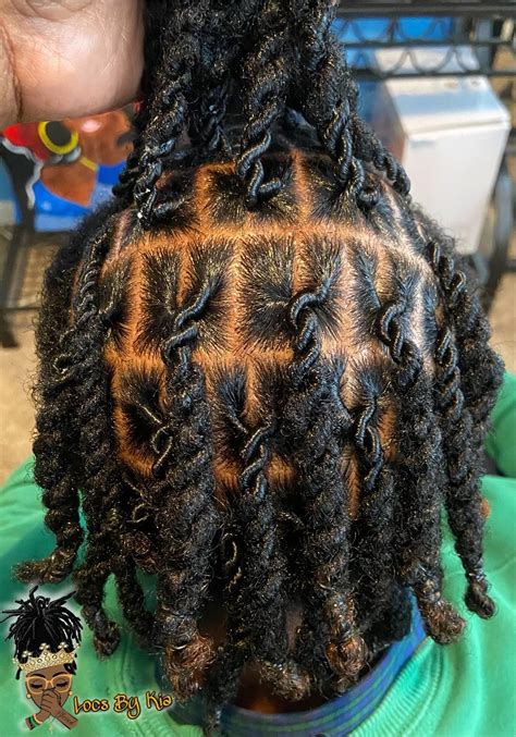 Two Strand Twist Men Loc Styles