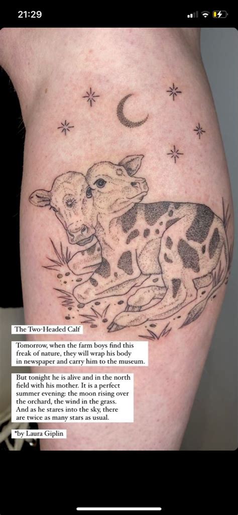 Twoheaded Calf Tattoo
