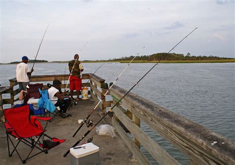 Tybee Island Georgia Fishing Pier