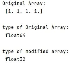 Type Array(Float64, 1D, C) Is Not Printable Python