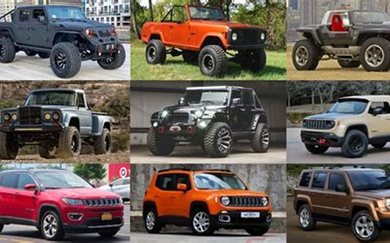 Types Of Crate Jeeps