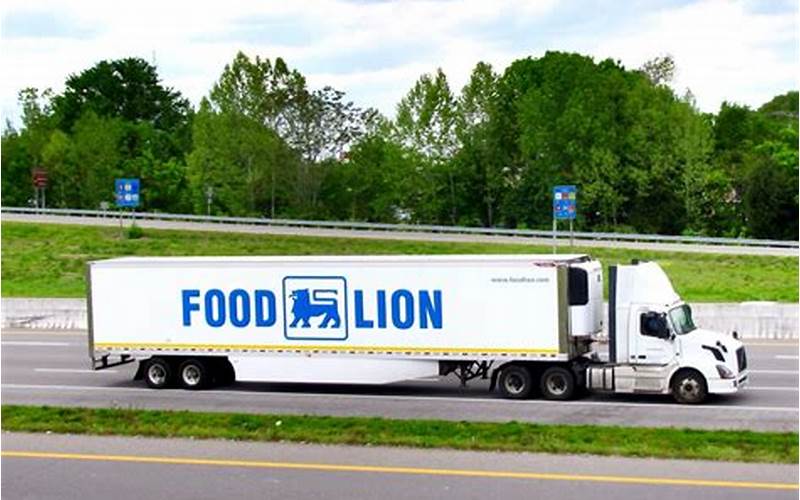 Types Of Food Lion Trucks