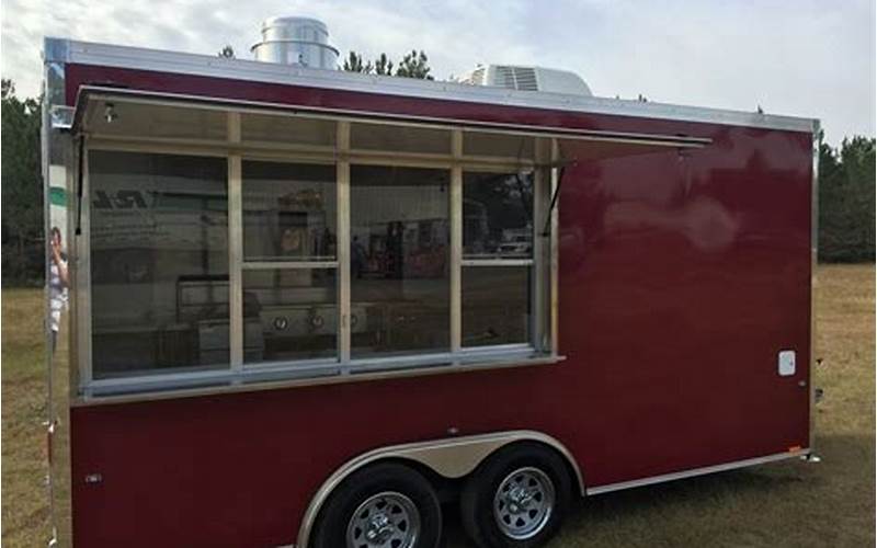 Types Of Food Trailers