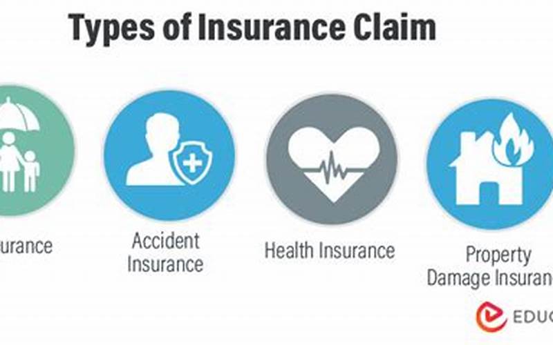 Types Of Insurance Claims