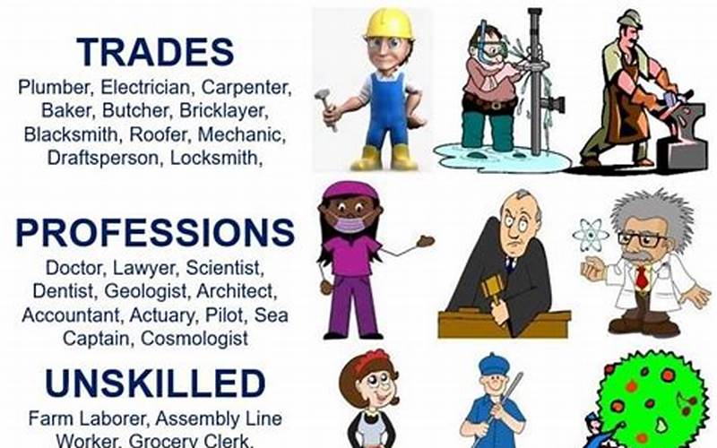 Types Of Jobs Image