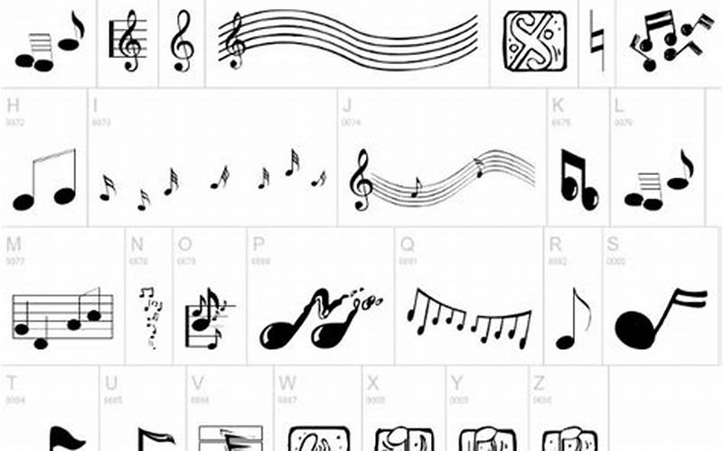 Types Of Music Fonts