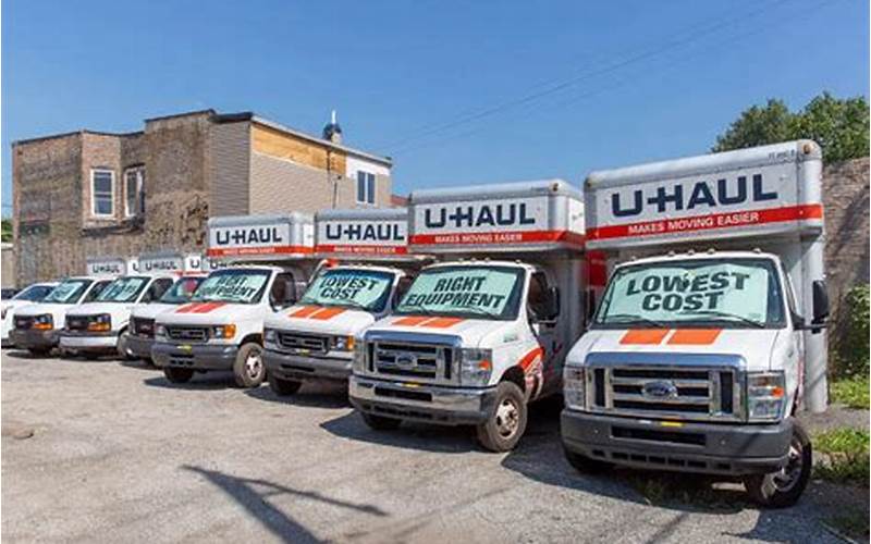 Types Of Uhaul Trucks Available In Lubbock