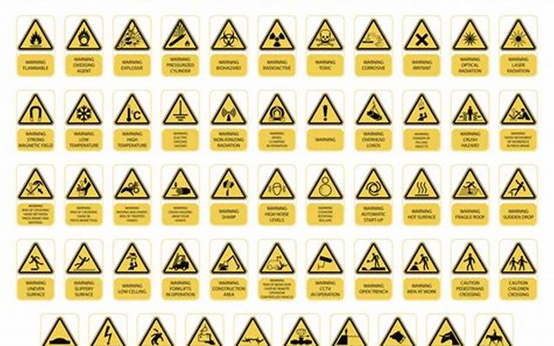 Types Of Warning Stickers
