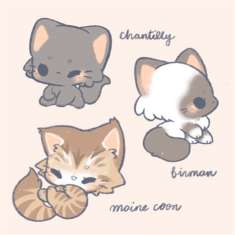 Types of Chibi Anime Cats