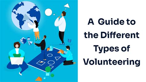 Types Of Community Volunteer Work