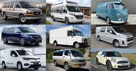 Types Of Vans