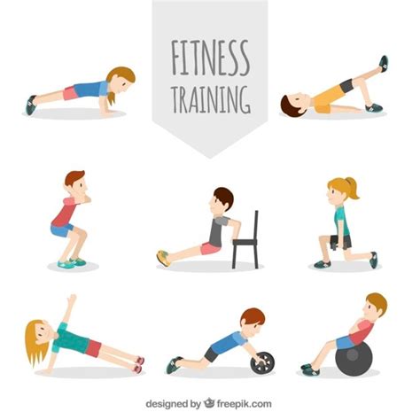 Types d'exercices physiques