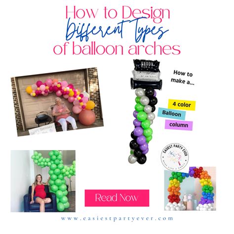 Types of Balloon Arches