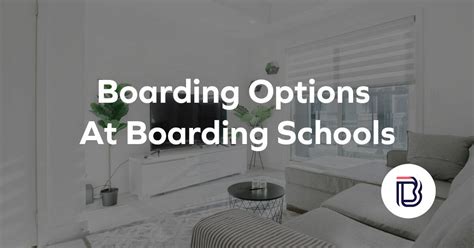 Types of Boarding Options Available
