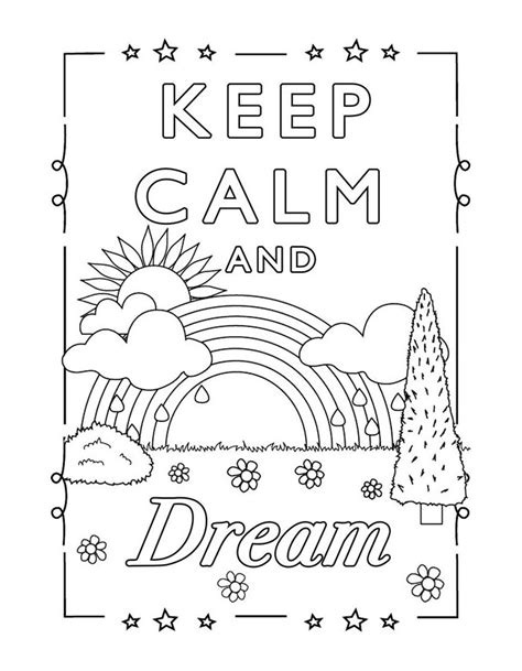 Types of Calming Coloring Pages Students Love