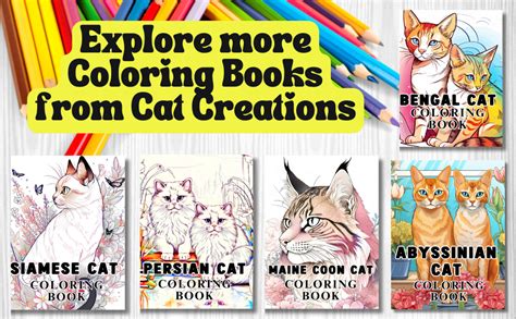 Types of Cat Coloring Books Available Today