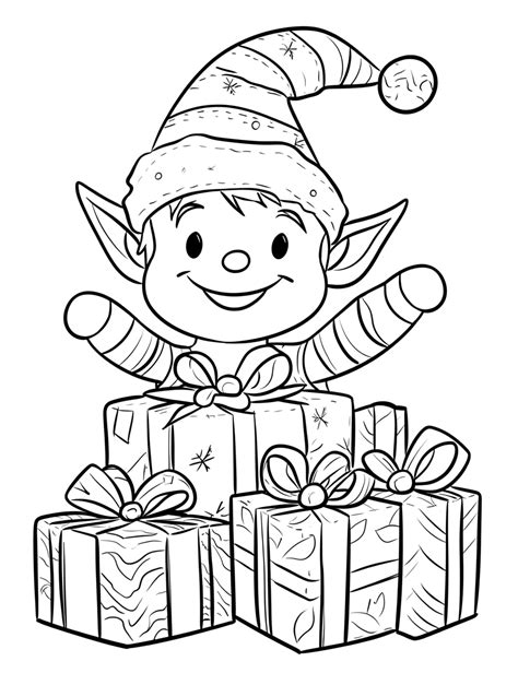 Types of Christmas Coloring Designs