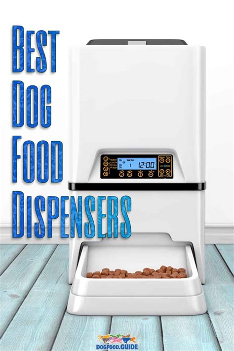 Types of Dog Food Dispensers