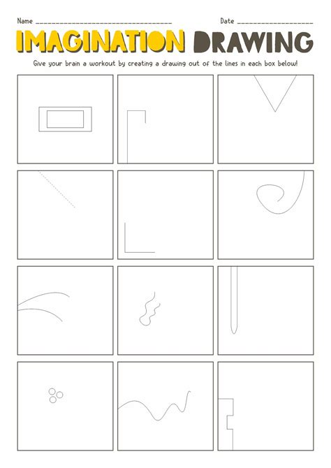Types of Drawing Printables Free Resources Available