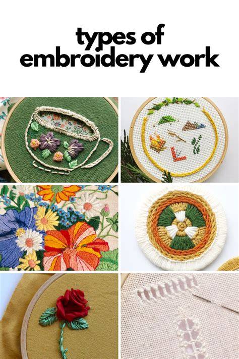 Types of embroidery pattern makers