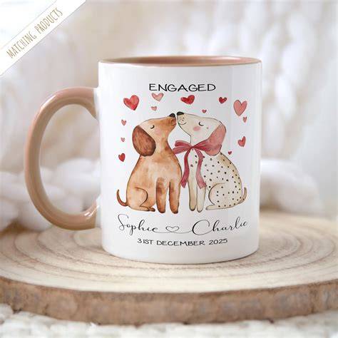 Types of Engagement Gift Mugs