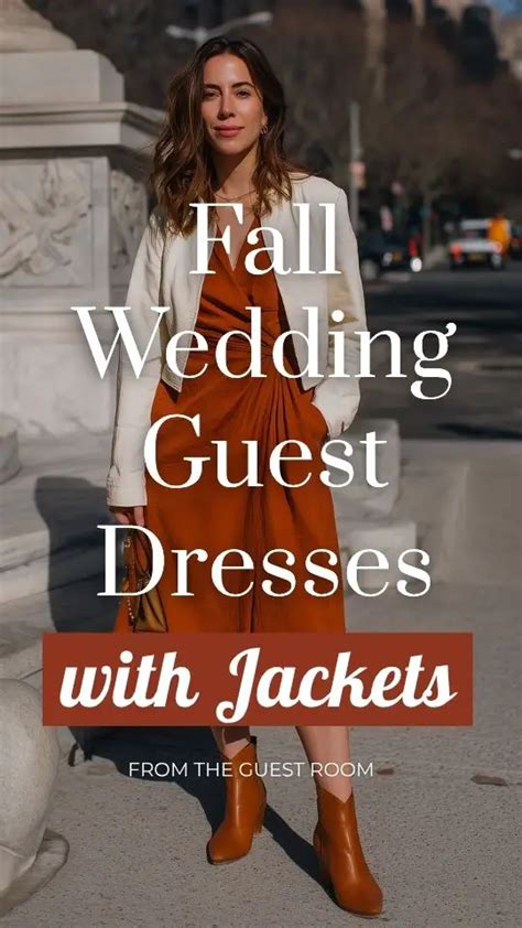 Types of Fall Wedding Guest Jackets