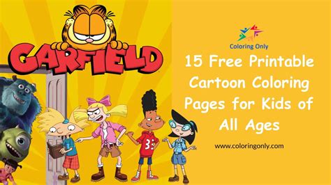 Types of Free Cartoon Printables You Can Find