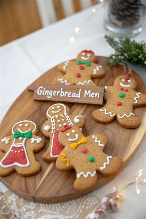 Types of Gingerbread Man Designs Available