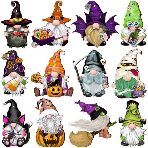 Types of Halloween Gnomes