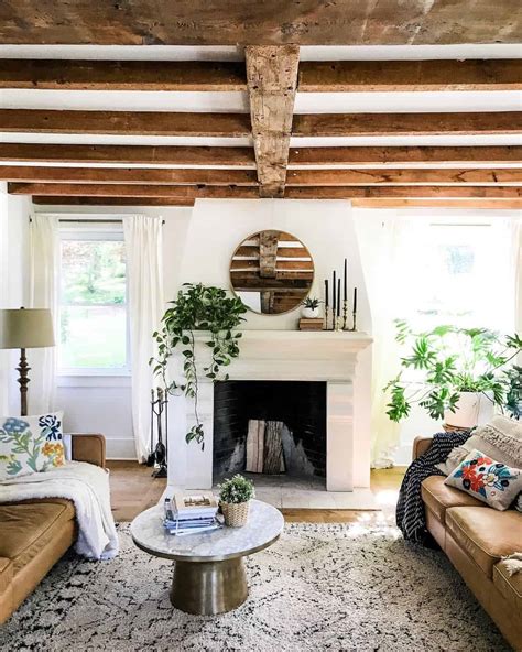 Types of Living Room Ceiling Beams