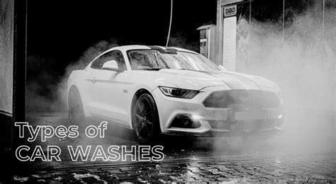 Types of Open Car Washes You Might Find