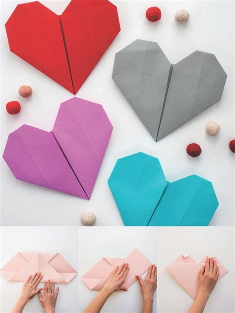 Types of Paper for Paper Crafts Hearts