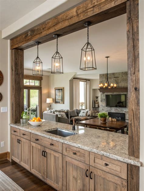 Types of Pass-Through Kitchen Living Room Designs