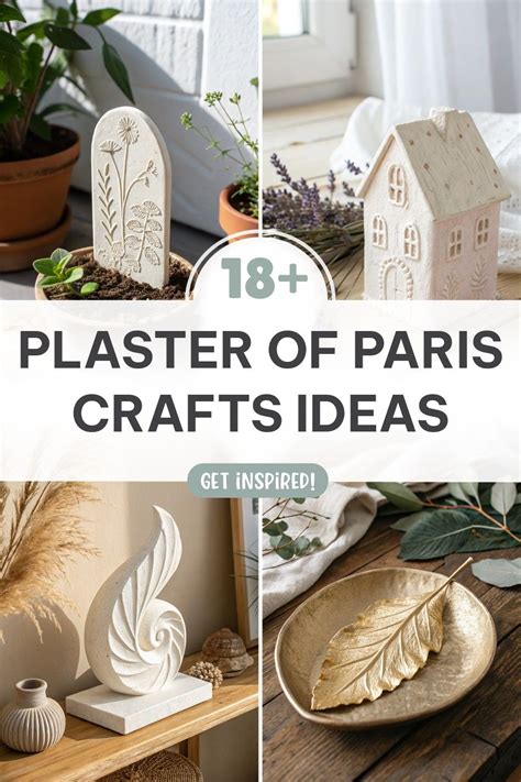 Types of Plaster of Paris Crafts