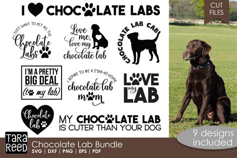 Types of Printable Chocolate Lab Designs